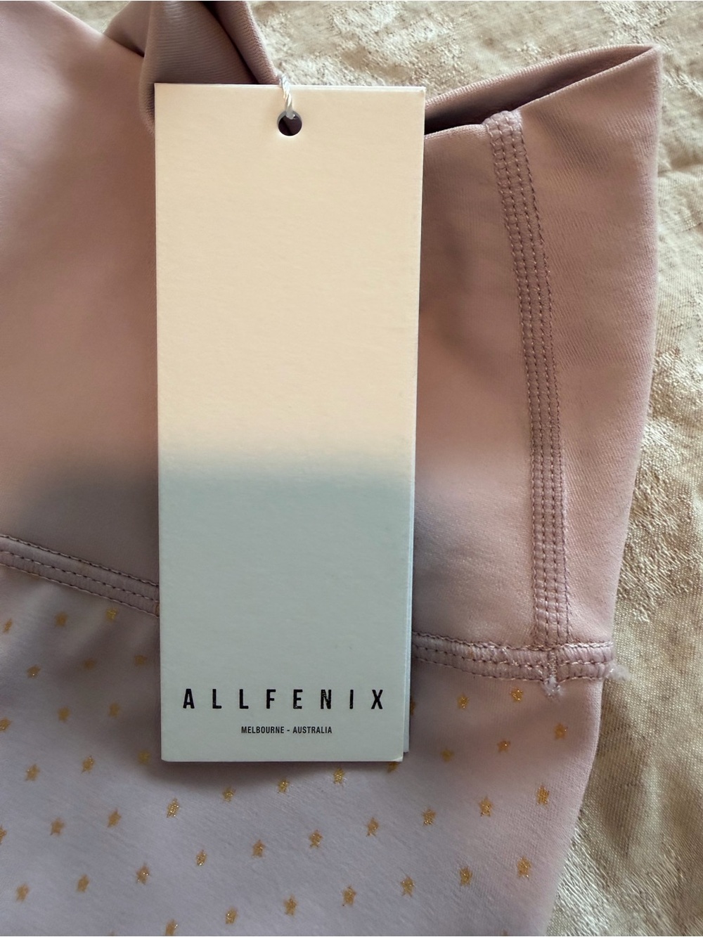 ALLFENIX Pink High-Waist Athletic Leggings, Large - Picture 7 of 11